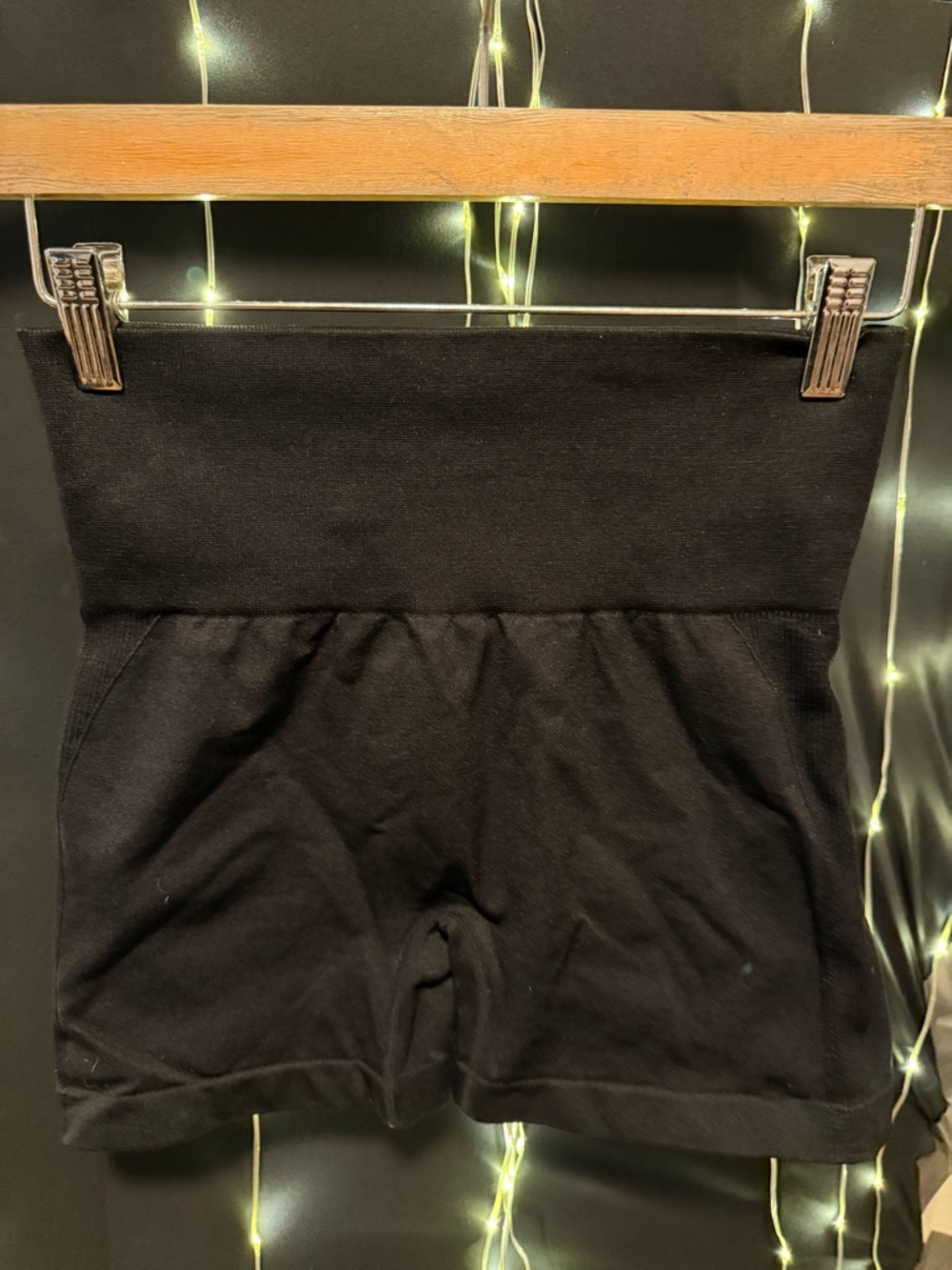 53. NWT Black High-Rise Shaping Bike Shorts